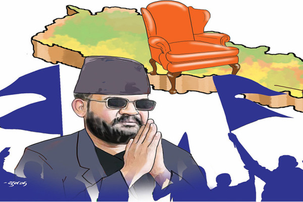 बालेन्द्रको राजनीतिक बल